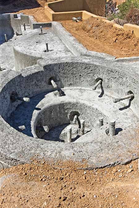 pool foundation