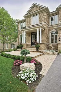 Your house is the largest thing in your yard. Be sure your landscaping design reflects this.